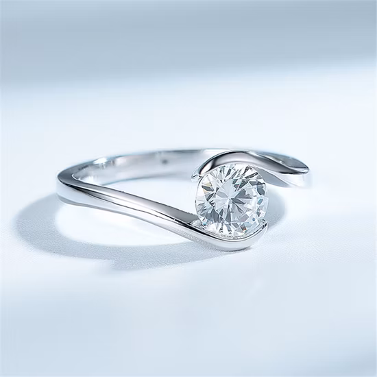 18K ゴールド ダイヤモンド リング ファイン ジュエリー メーカー