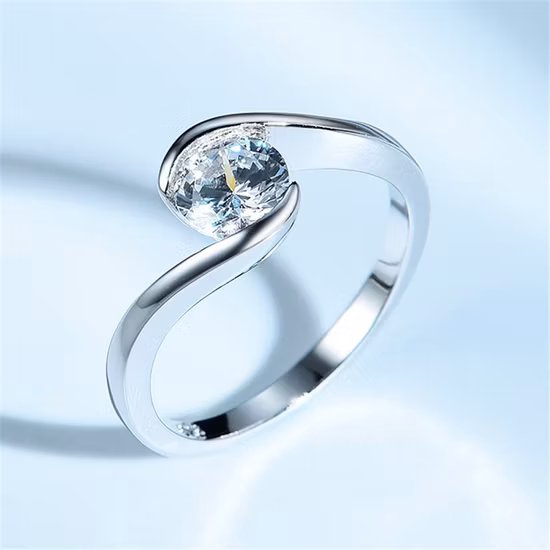 18K Gold Diamond Rings Fine Jewelry Manufacturer