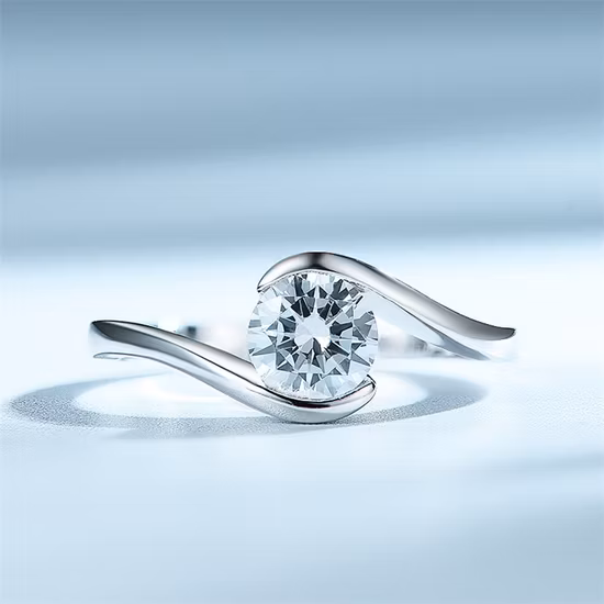 18K Gold Diamond Rings Fine Jewelry Manufacturer